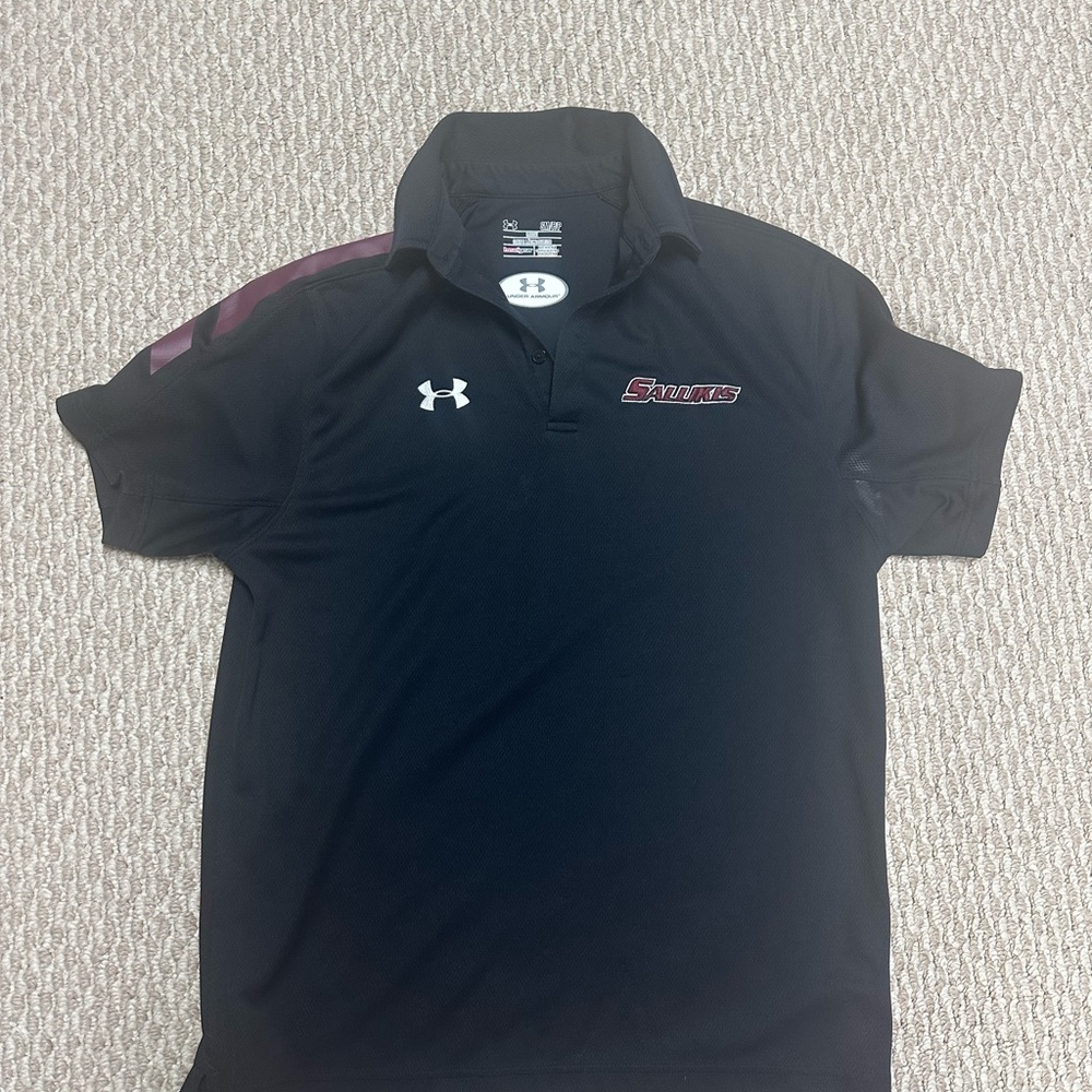 Under Armour Black Polo Shirt